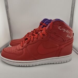 2009 Nike Big High QK "Congrats Kobe/Lil' Dez" Men's Size 10